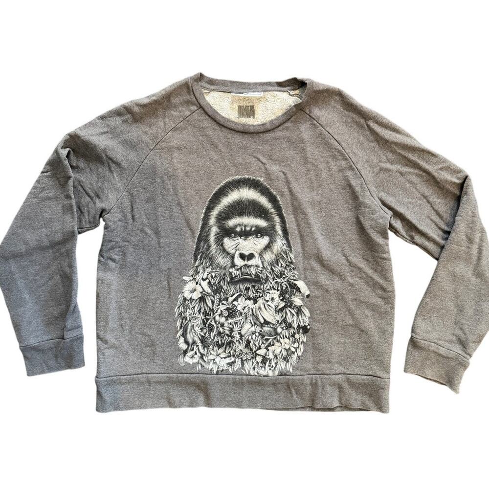 AMI Paris Alexandre Mattiussi | Gorilla Graphic Sweatshirt Rare Print Crewneck S